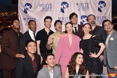 The Cast of White Rose The Musical that includes- Jo Ellen Pellman, Mike Cefalo, Paol Photo