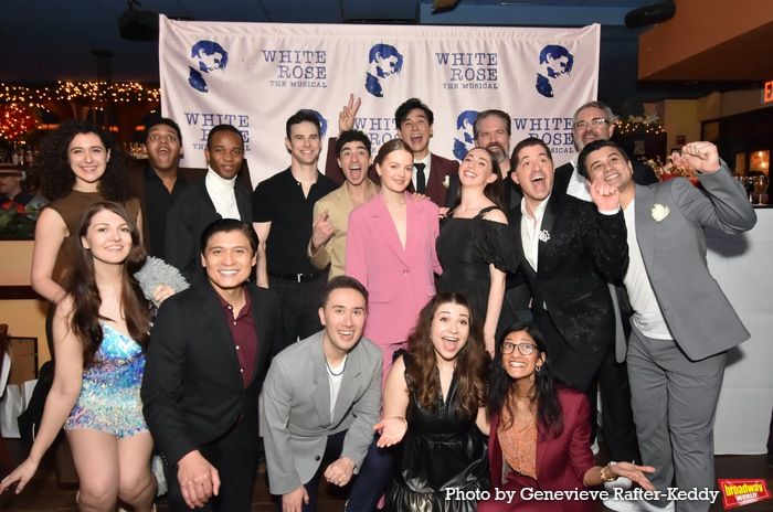 Photos: WHITE ROSE: THE MUSICAL Celebrates Opening Night Off-Broadway  Image