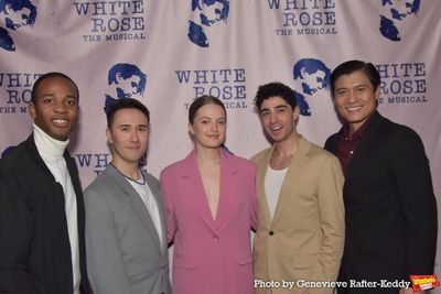 Cole Thompson, Kennedy Kanagawa, Jo Ellen Pellman, Mike Cefalo and Paolo Montalban Photo