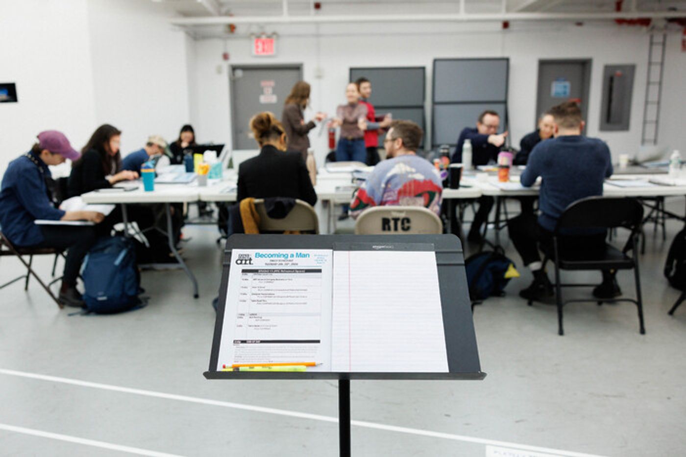 Photos: Go Inside Rehearsals for BECOMING A MAN at A.R.T.  Image