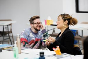 Petey Gibson and Elena Hurst @ BroadwayWorld Petey Gibson and Elena Hurst Photo