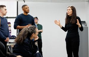 Cody Sloan, Justiin Davis, Lou Williams, Susan Rome and Diane Paulus @ BroadwayWorld Cody Sloan, Justiin Davis, Lou Williams, Susan Rome and Diane Paulus Photo