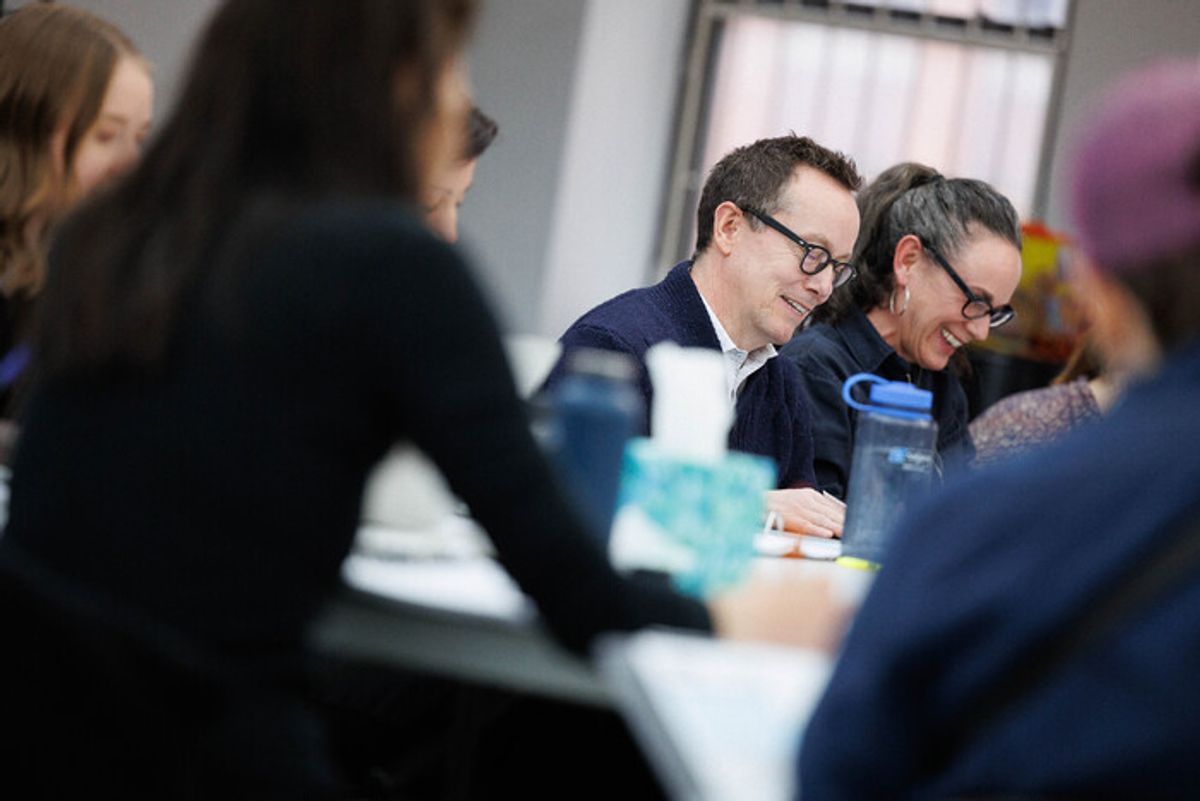 Christopher Liam Moore and Susan Rome at 