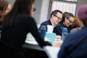 Christopher Liam Moore and Susan Rome Photo