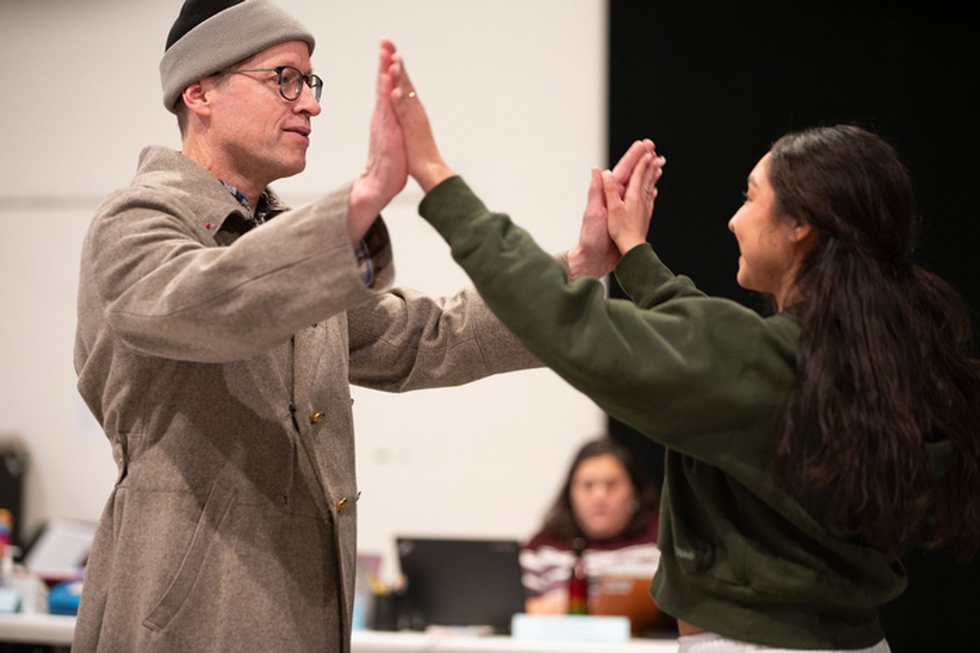 Photos: Go Inside Rehearsals for A HOME WHAT HOWLS (OR THE HOUSE WHAT WAS RAVINE) at Steppenwolf  Image