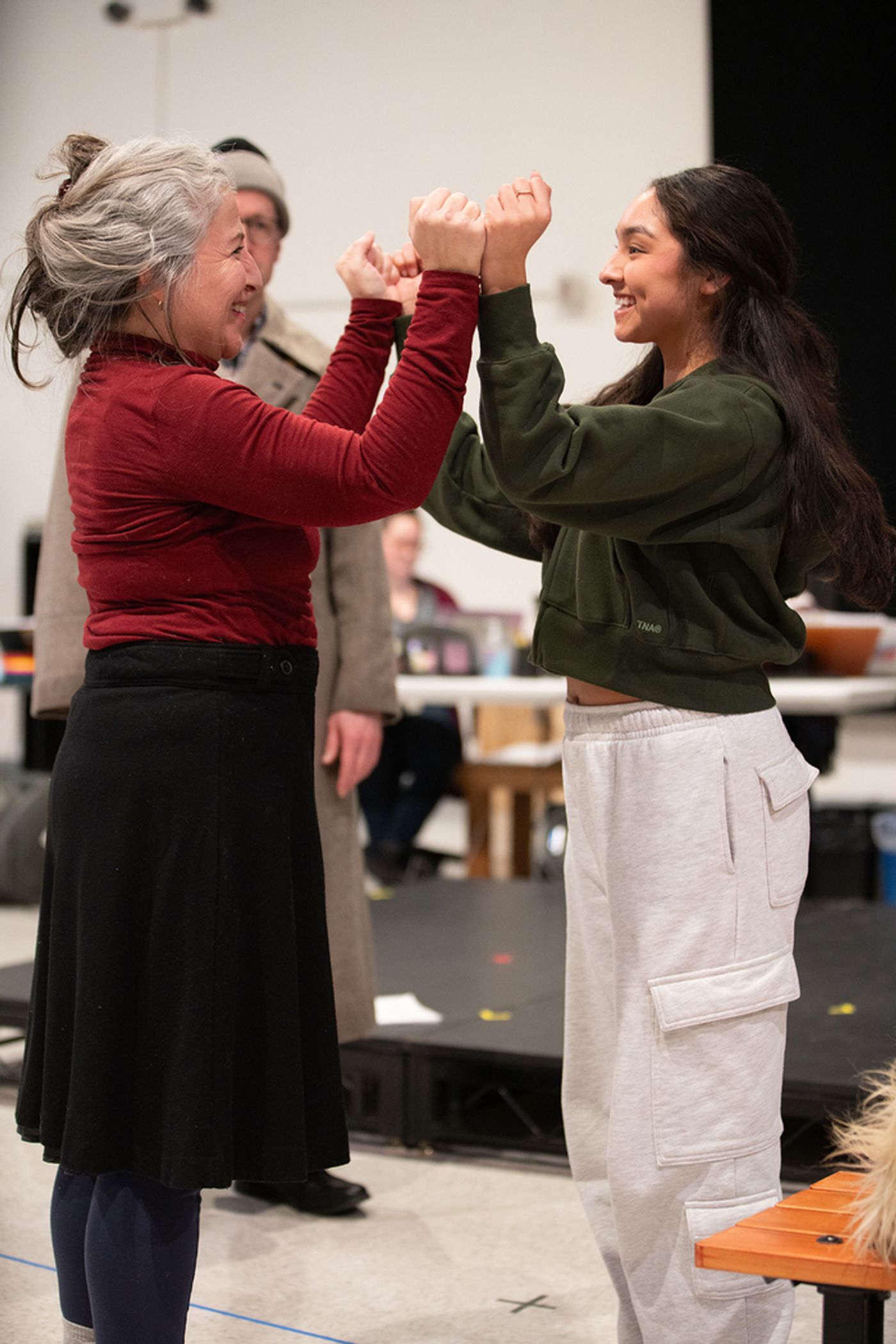 Photos: Go Inside Rehearsals for A HOME WHAT HOWLS (OR THE HOUSE WHAT WAS RAVINE) at Steppenwolf  Image
