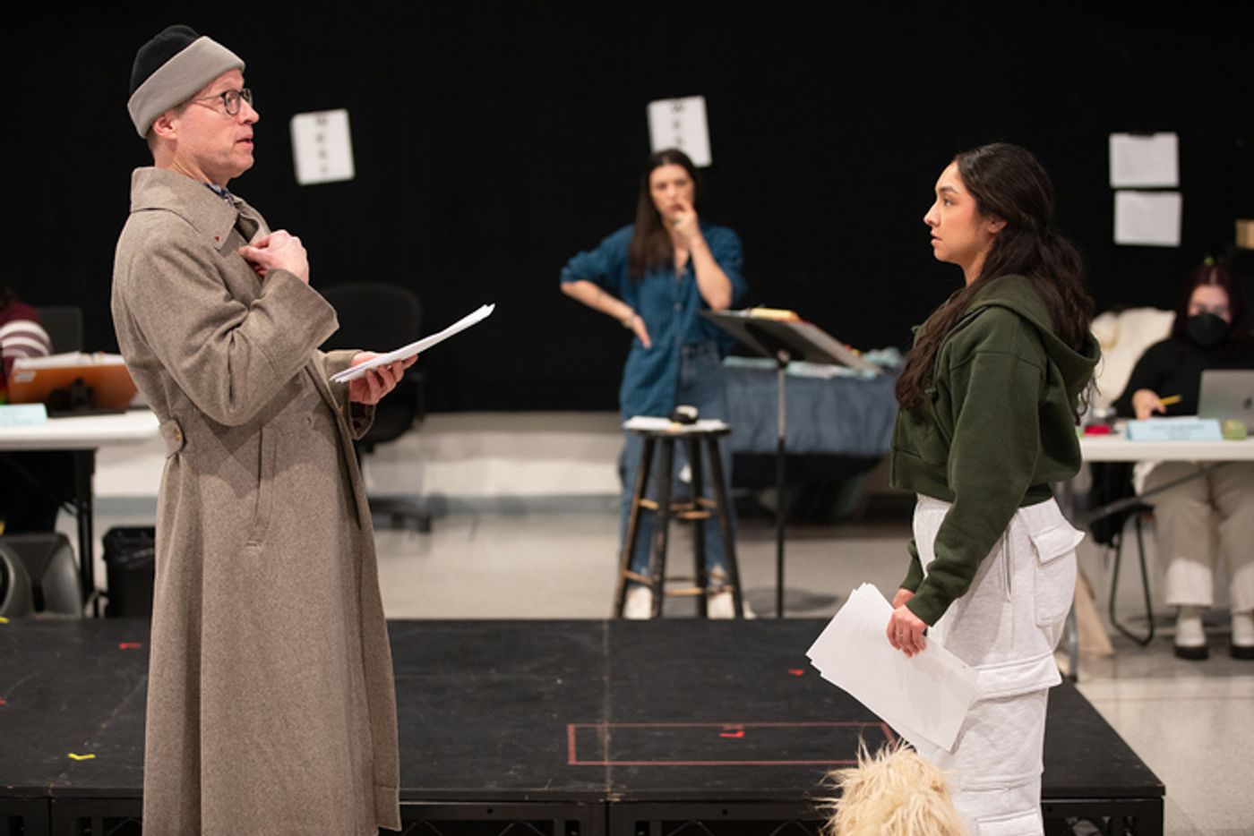 Photos: Go Inside Rehearsals for A HOME WHAT HOWLS (OR THE HOUSE WHAT WAS RAVINE) at Steppenwolf  Image