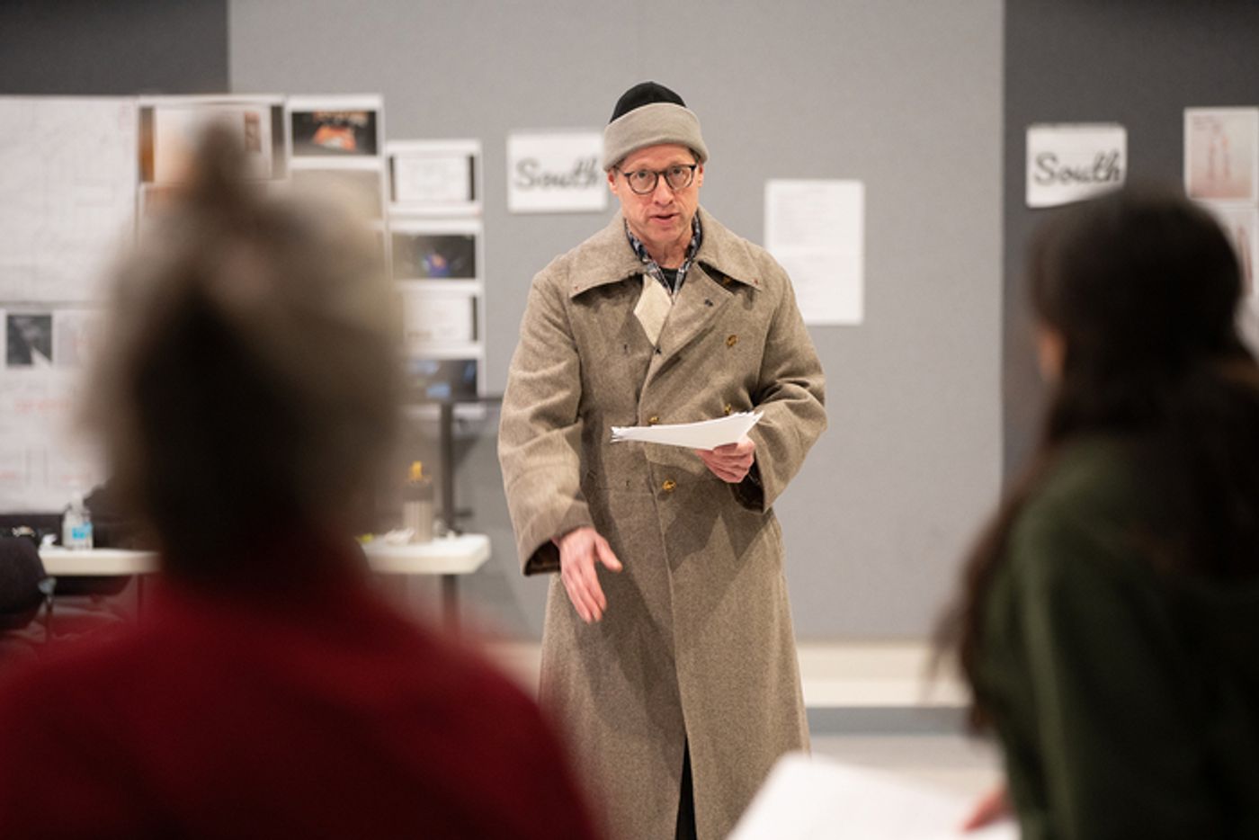 Photos: Go Inside Rehearsals for A HOME WHAT HOWLS (OR THE HOUSE WHAT WAS RAVINE) at Steppenwolf  Image