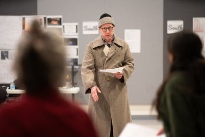 Isabel Quintero, Tim Hopper and Leslie Sophia Pérez  Photo