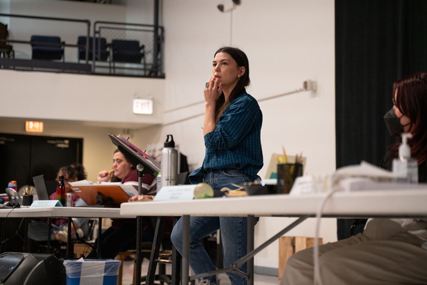 Photos: Go Inside Rehearsals for A HOME WHAT HOWLS (OR THE HOUSE WHAT WAS RAVINE) at Steppenwolf  Image