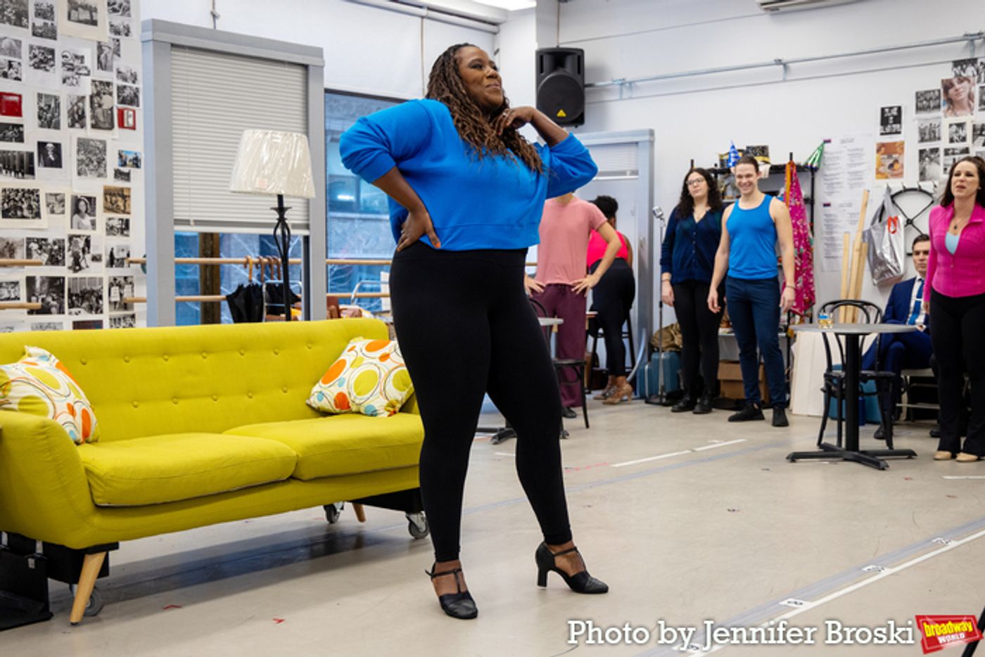 Photos: Go Inside Rehearsals for 60s Musical A SIGN OF THE TIMES  Image