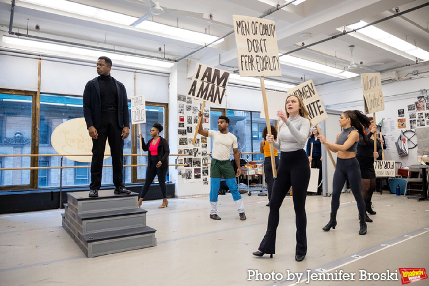 Photos: Go Inside Rehearsals for 60s Musical A SIGN OF THE TIMES  Image