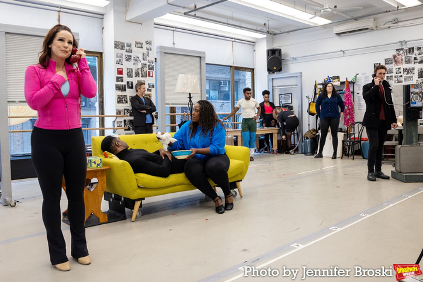 Photos: Go Inside Rehearsals for 60s Musical A SIGN OF THE TIMES  Image