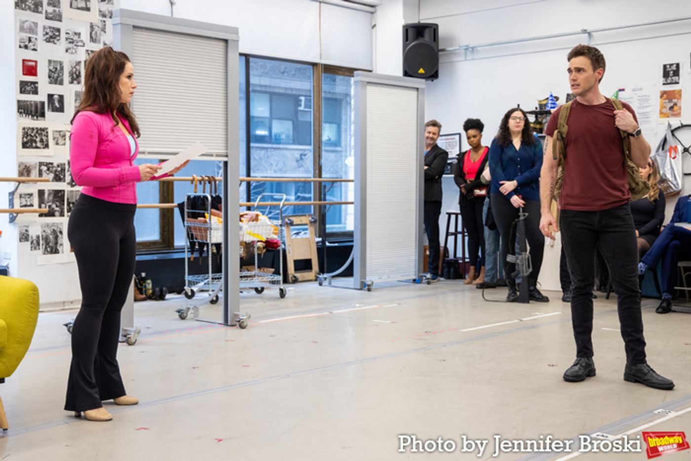 Photos: Go Inside Rehearsals for 60s Musical A SIGN OF THE TIMES  Image