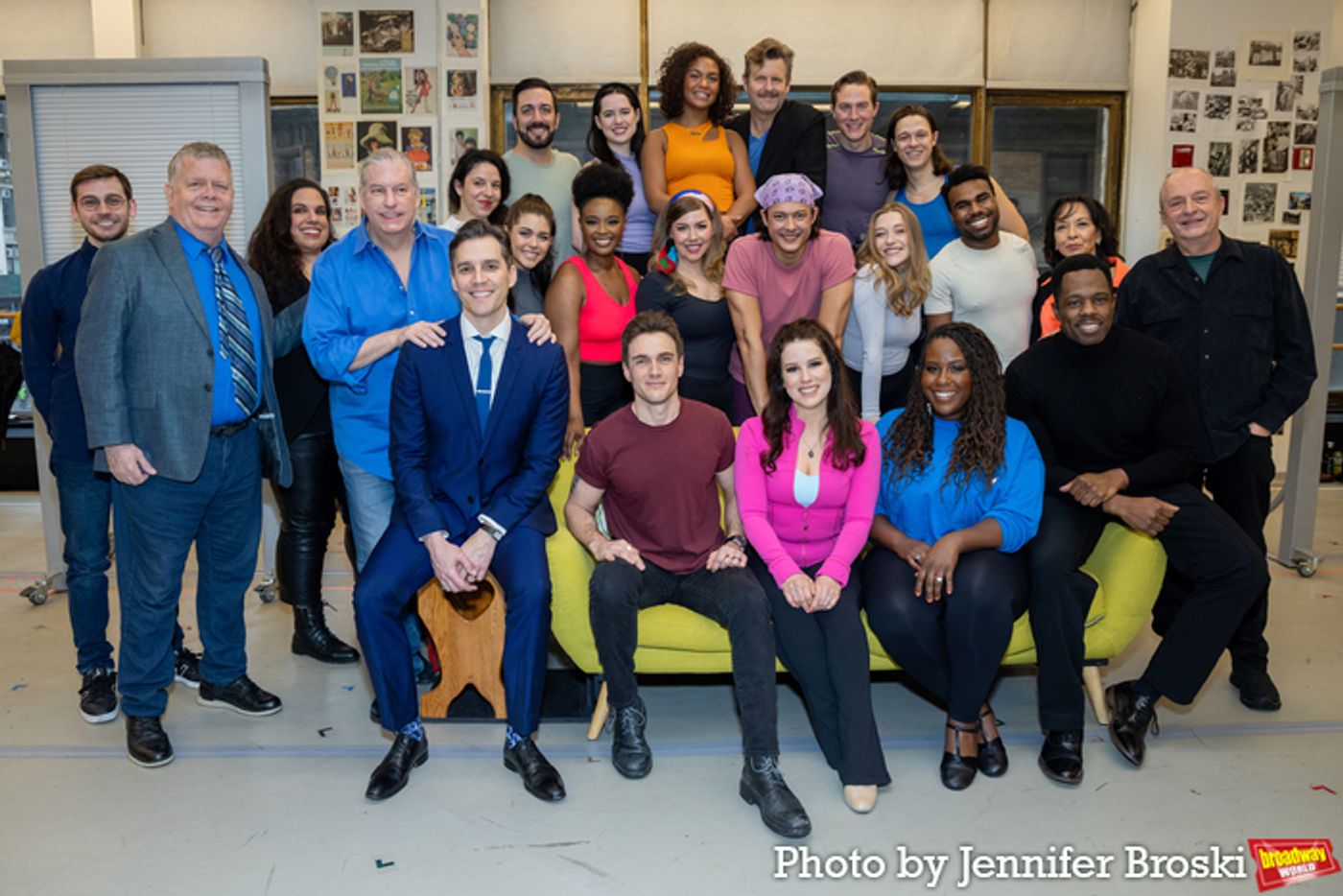 Photos: Go Inside Rehearsals for 60s Musical A SIGN OF THE TIMES  Image