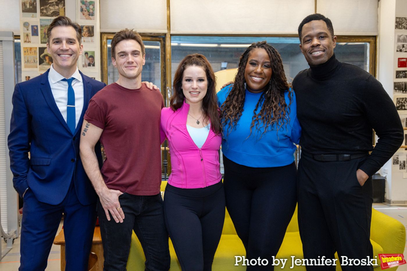 Photos: Go Inside Rehearsals for 60s Musical A SIGN OF THE TIMES  Image