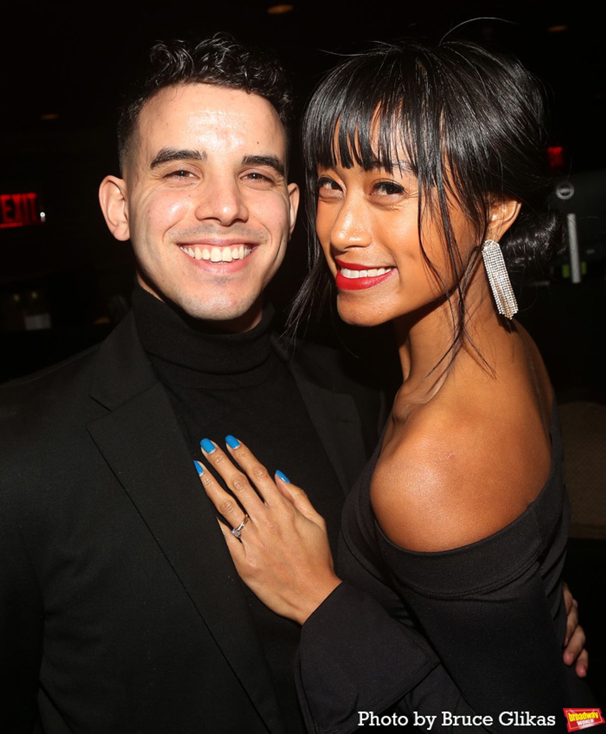 David Guzman and Choreographer Karla Puno Garcia at 