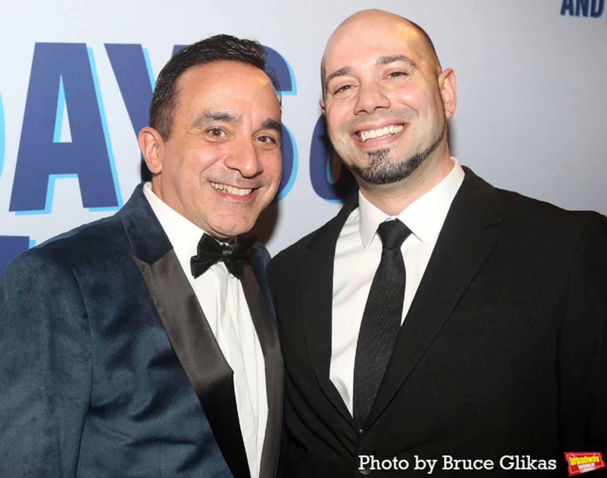 Producer Mark Cortale and Rob DiVo at 