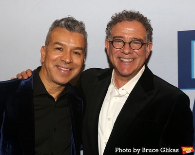 Sergio Trujillo and Director Michael Greif Photo