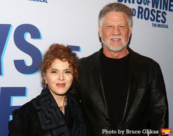 Bernadette Peters  and Tom Sorce Photo