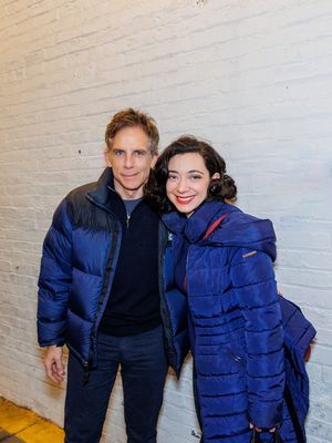 Ben Stiller, Julie Benko @ BroadwayWorld Ben Stiller, Julie Benko Photo