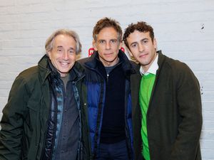 Chip Zien, Ben Stiller, Danny Kornfeld @ BroadwayWorld Chip Zien, Ben Stiller, Danny Kornfeld Photo