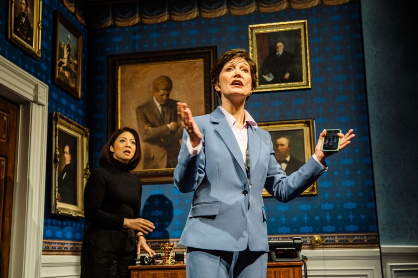 Review: POTUS: OR, BEHIND EVERY GREAT DUMBASS ARE SEVEN WOMEN TRYING TO KEEP HIM ALIVE at Geffen Playhouse  Image