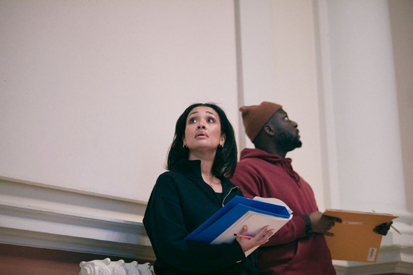 Photos: Go Inside Rehearsal for SAMUEL TAKES A BREAK… at The Yard Theatre  Image