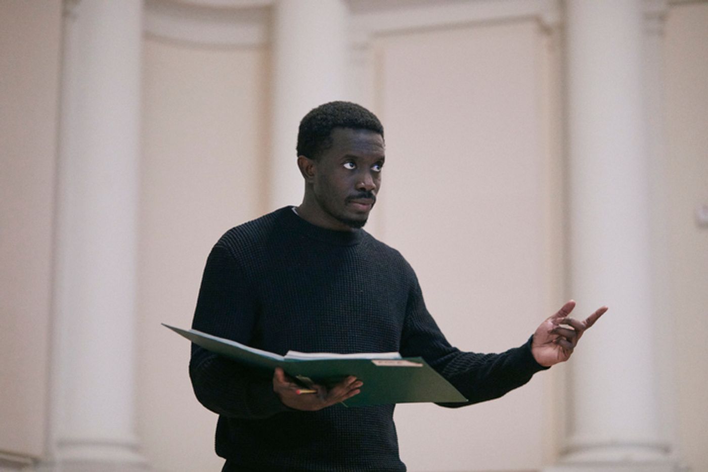 Photos: Go Inside Rehearsal for SAMUEL TAKES A BREAK… at The Yard Theatre  Image