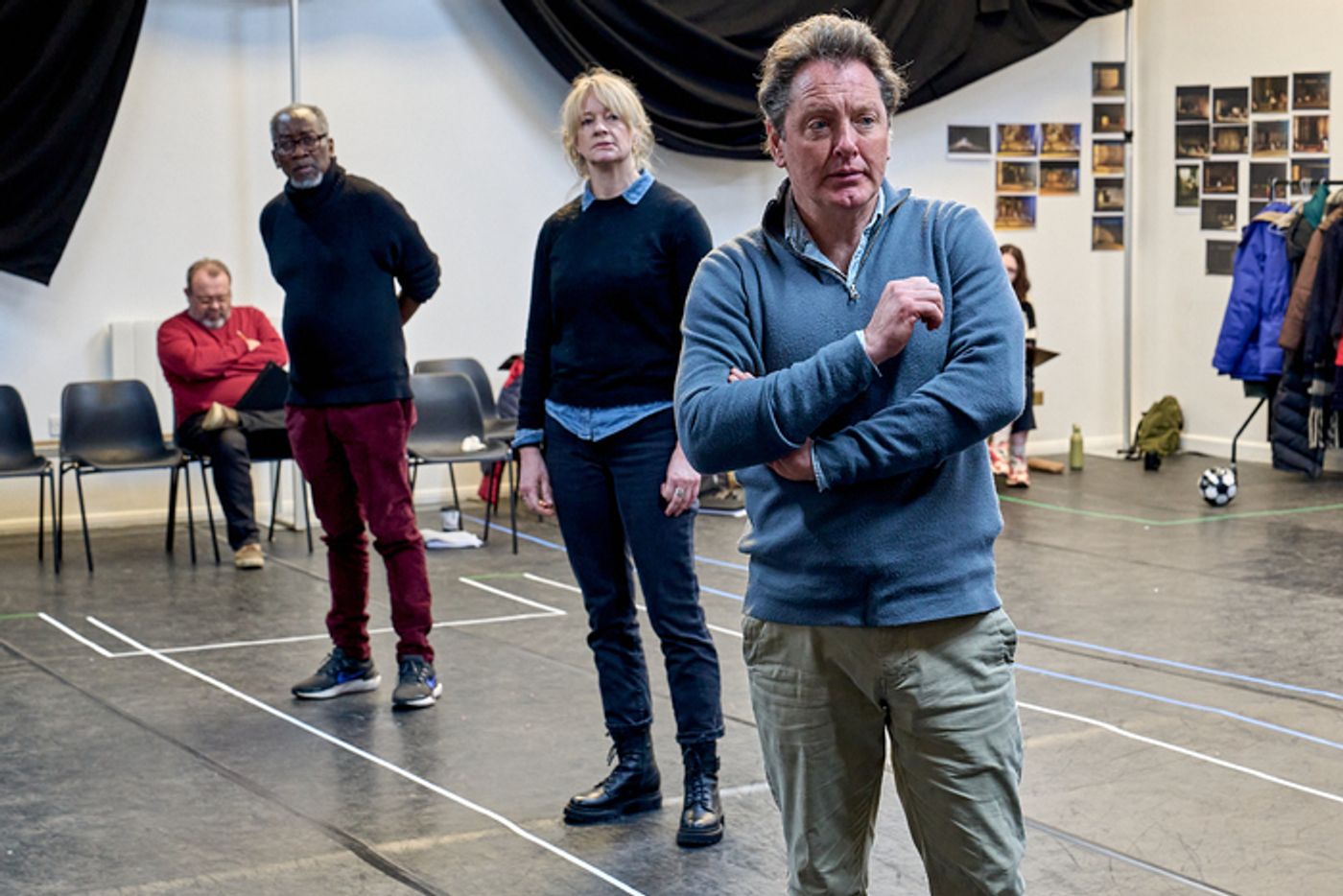 Photos: Inside Rehearsal For PLAYER KINGS, Starring Ian McKellen!  Image