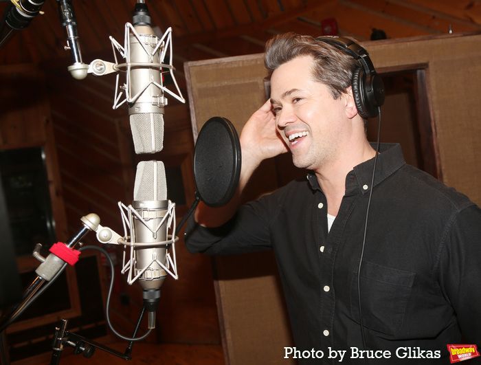 Photos: Andrew Rannells and Josh Gad Record the GUTENBERG! THE MUSICAL! Cast Recording — photo 2 of 13