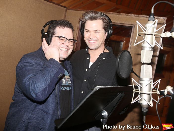 Photos: Andrew Rannells and Josh Gad Record the GUTENBERG! THE MUSICAL! Cast Recording — photo 7 of 13