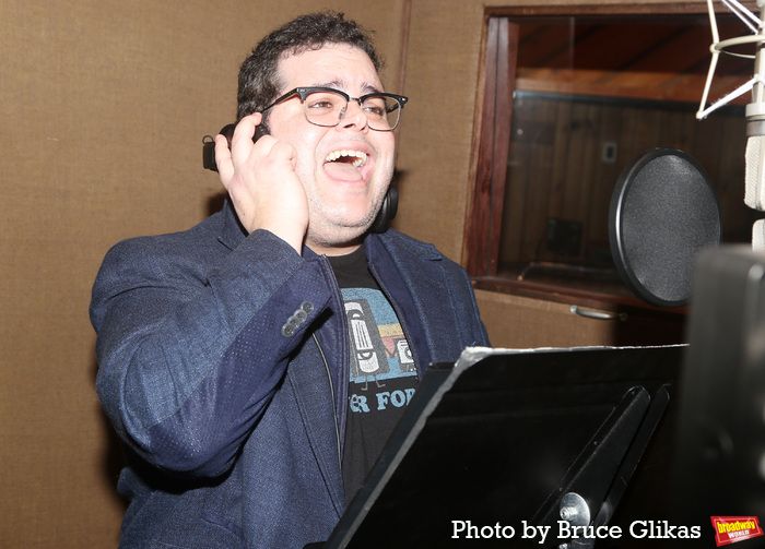Photos: Andrew Rannells and Josh Gad Record the GUTENBERG! THE MUSICAL! Cast Recording — photo 4 of 13