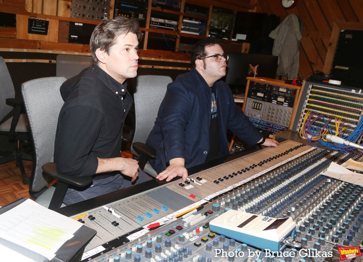 Andrew Rannells and Josh Gad  at 