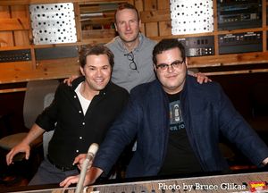 Andrew Rannells, Producer Michael Croiter and Josh Gad @ BroadwayWorld Andrew Rannells, Producer Michael Croiter and Josh Gad Photo