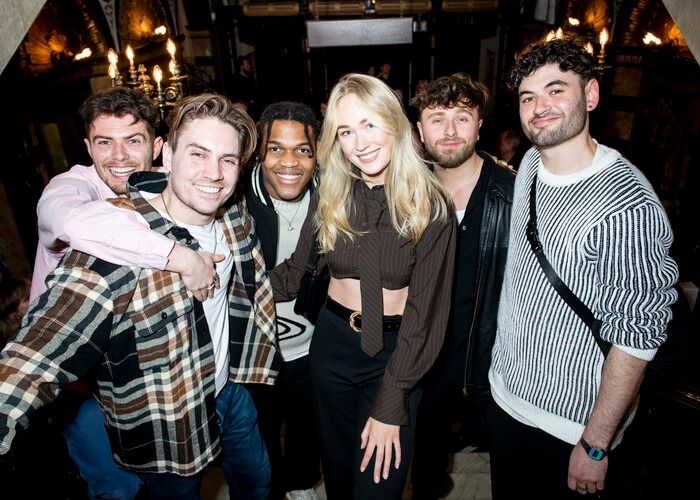 Photos: MAMMIA MIA! I HAVE A DREAM Winners Stevie Doc and Tobias Turley Join MAMMA MIA! in London — photo 2 of 25