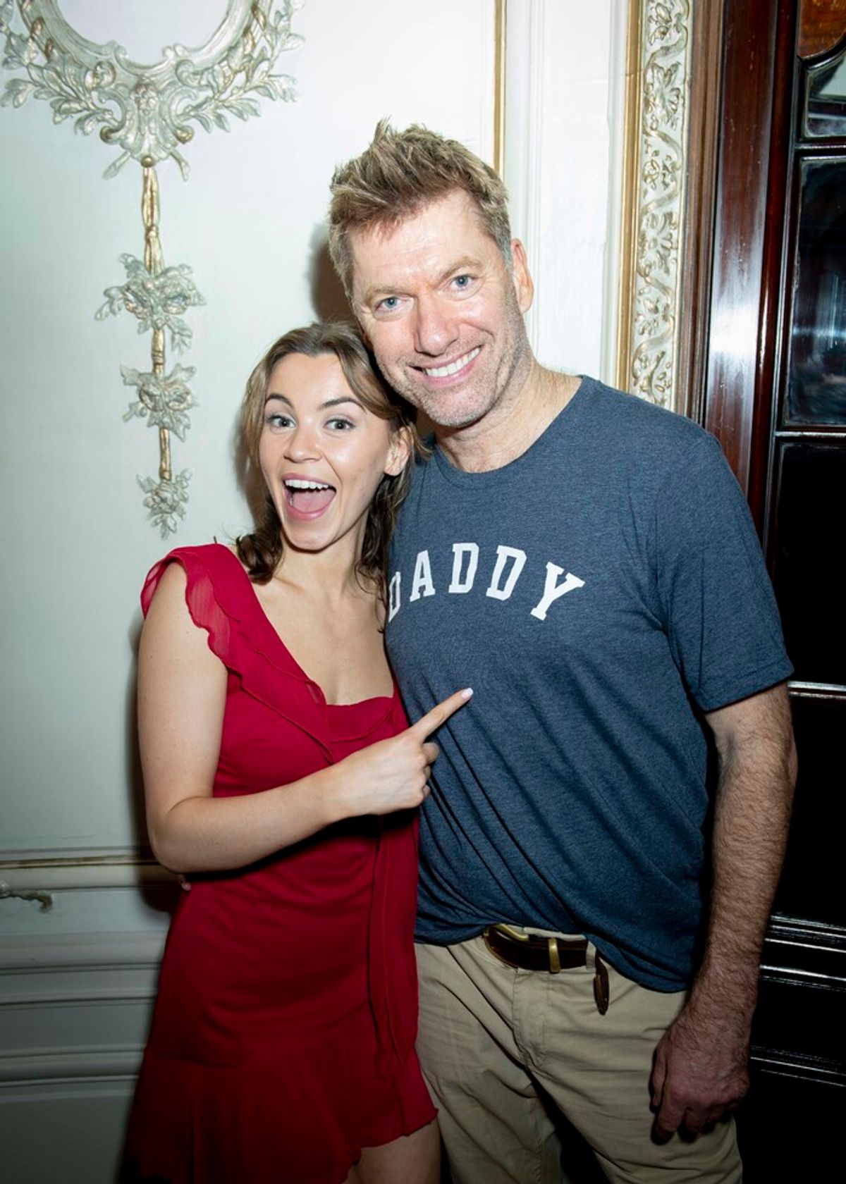 London, UK, Monday, 29th January 2024 Stevie Doc and Bill Austin attend the afterparty for the first performance of Stevie Doc and Tobias Turley, winners of ITV’s Mamma Mia! I have a dream, In Mamma Mia at the Novello Theatre. Credit: DavidJensen  at 