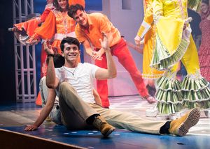 London, UK, Monday, 29th January 2024  Tobias Turley on stage for the curtain call of Photo