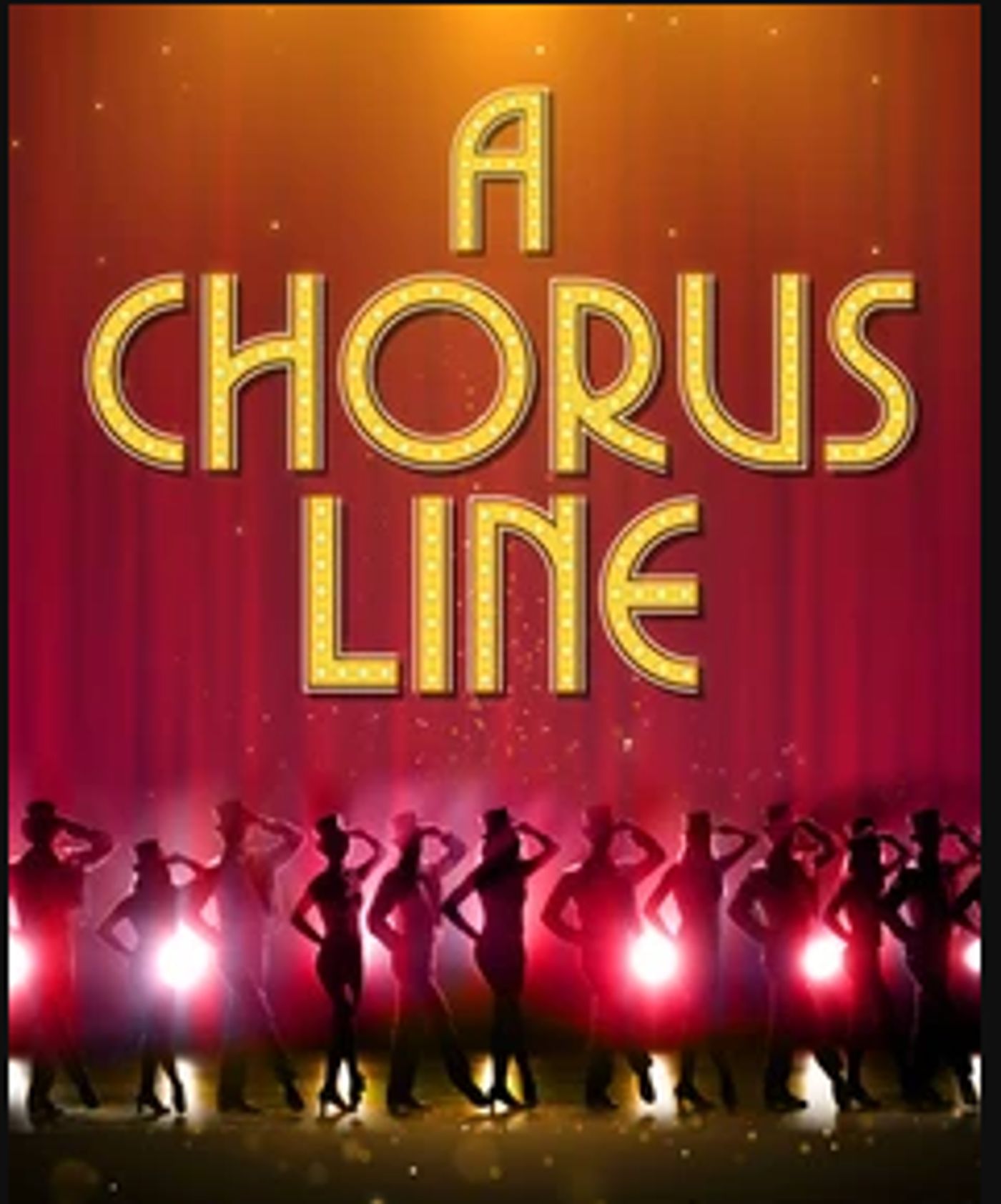 Cast Set for A CHORUS LINE at Argyle Theatre  Image