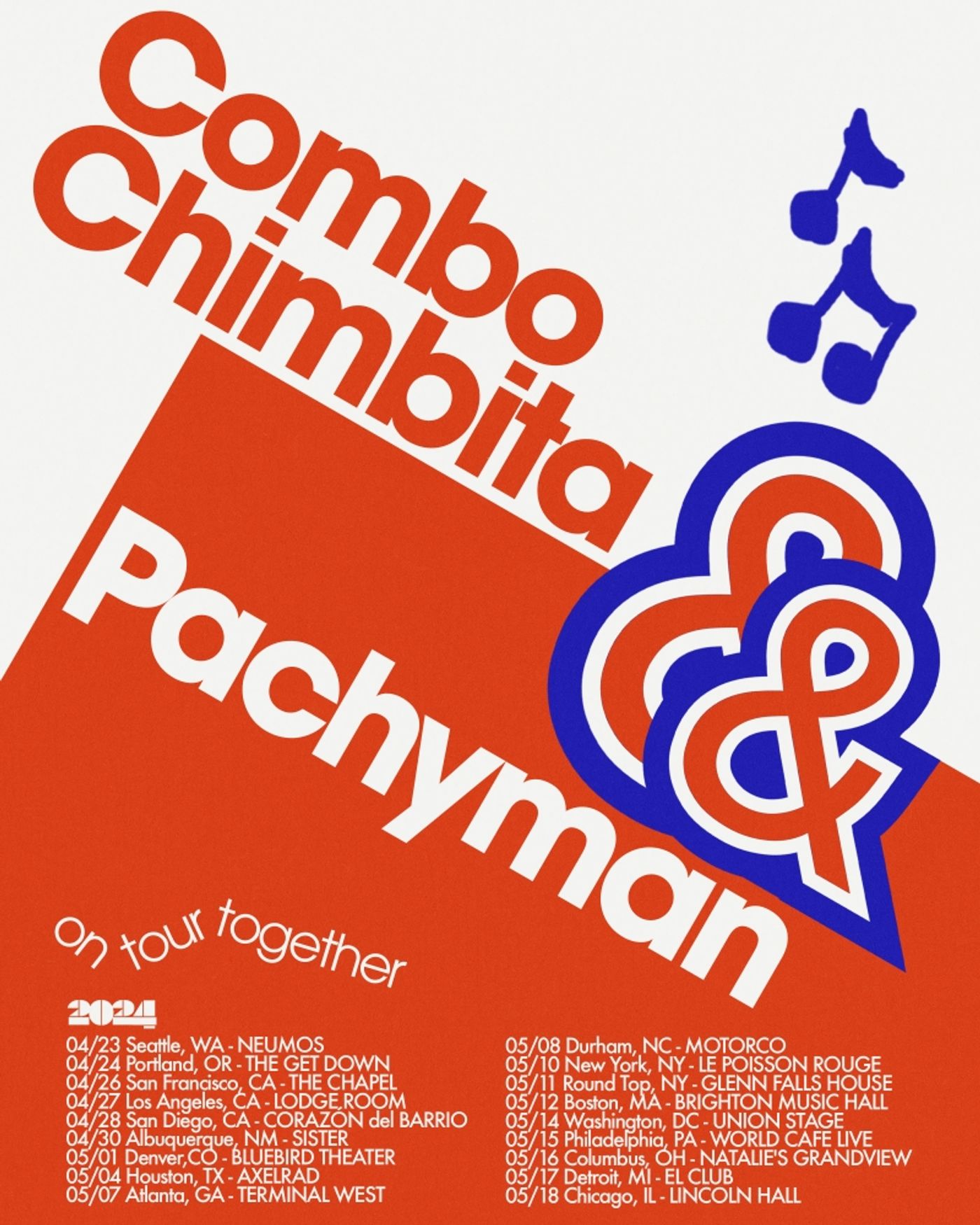Combo Chimbita & Pachyman Announce Co-Headline U.S. Tour  Image