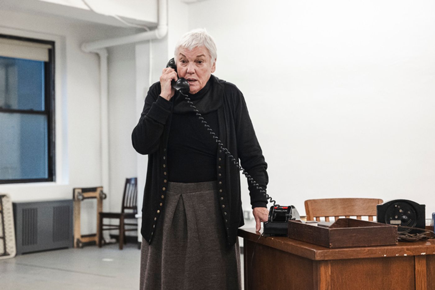 Photos: See Tyne Daly and Liev Schreiber in Rehearsals for DOUBT: A PARABLE on Broadway  Image