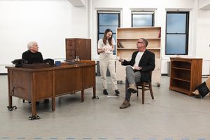 Tyne Daly, Zoe Kazan, and Liev Schreiber  Photo