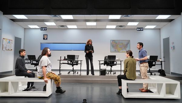 2. Haskell King, John Lavelle, Christine Lahti, Renata Friedman and Hadi Tabbal Photo