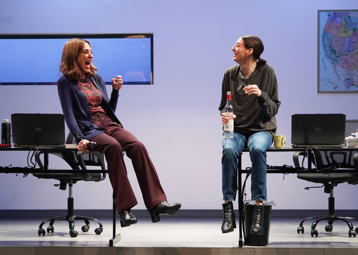 Christine Lahti and Renata Friedman at 