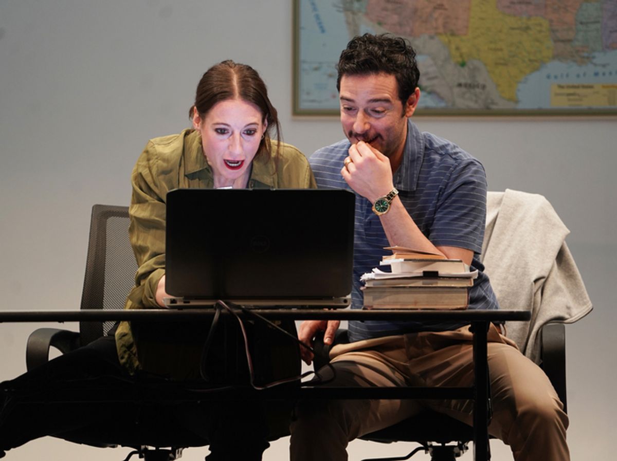 Renata Friedman and Hadi Tabbal at 