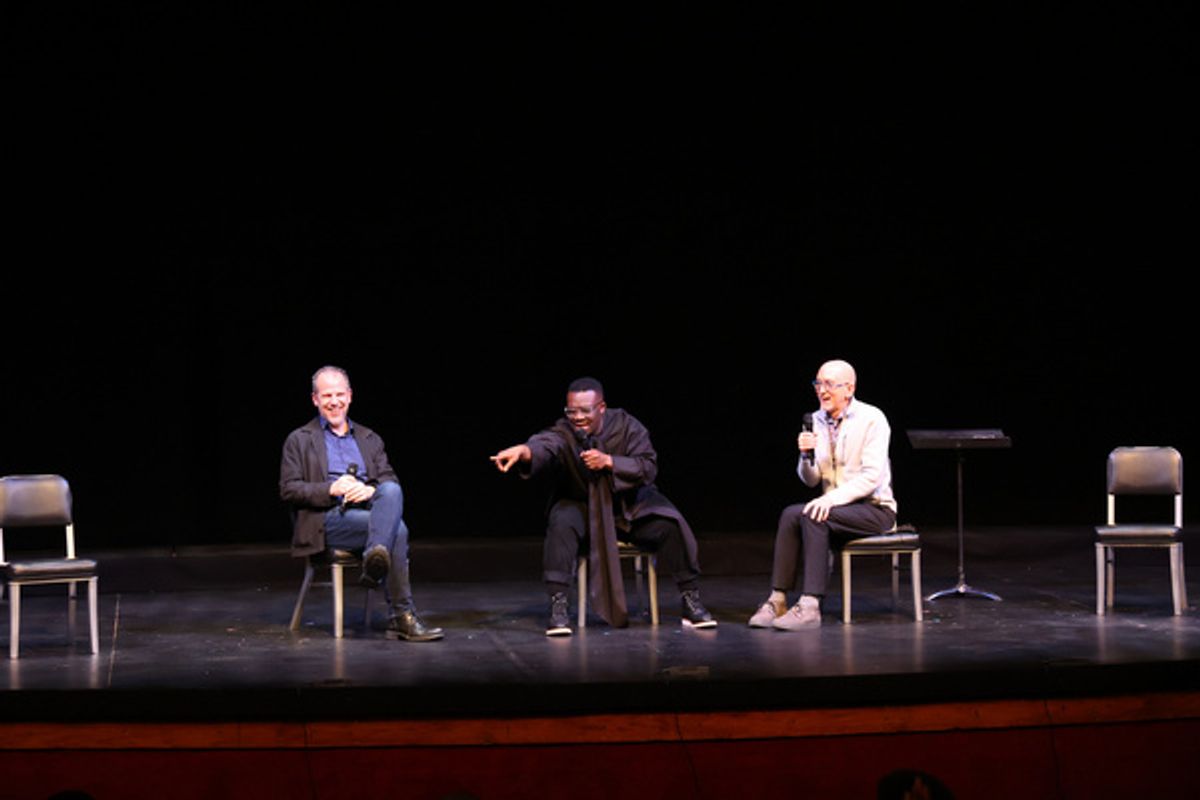 Aaron Posner, Chess Jakobs and Jos  Carrasquillo  at 