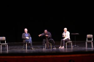 Aaron Posner, Chess Jakobs and Jos  Carrasquillo  Photo