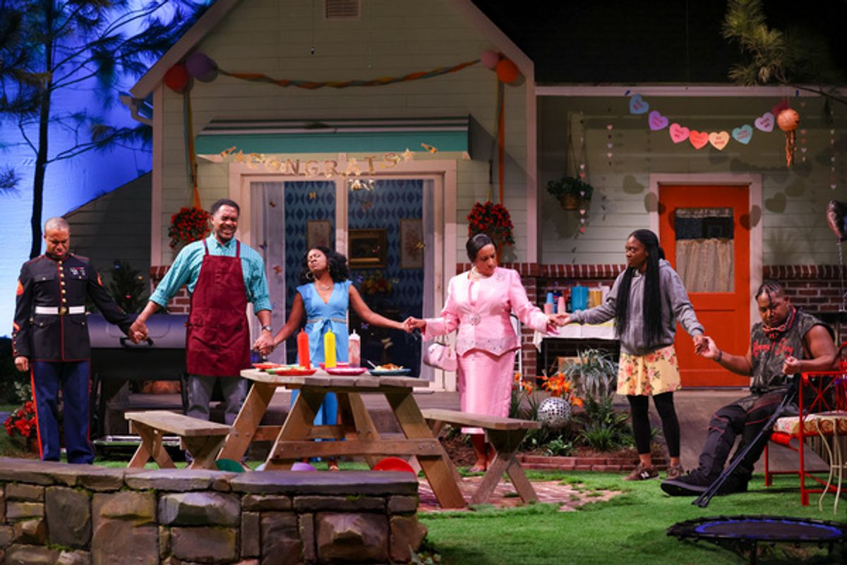 Heinley Gaspard, Samuel Ray Gates, Jamar Jones, Kathryn Hunter-Williams, Rasool Jahan, and Mengwe Wapimewah at 