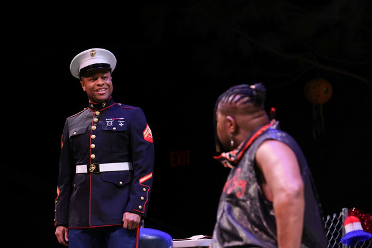 Heinley Gaspard and Jamar Jones at 