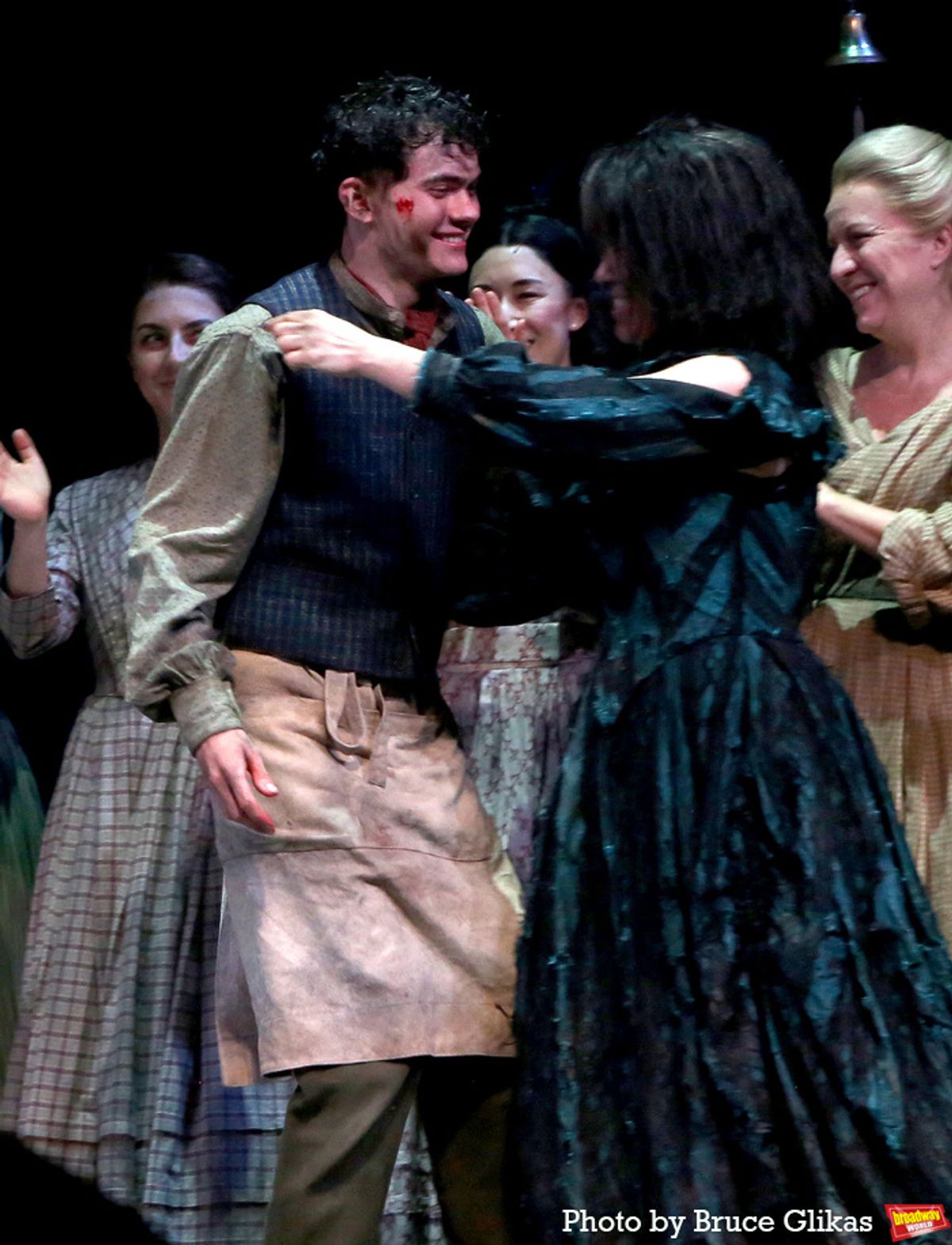 Joe Locke and Ruthie Ann Miles at 